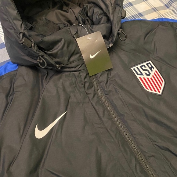 Nike USMNT U.S Soccer Storm Fit Jacket Men’s Size M and S 745584-010 Rare - Picture 2 of 5
